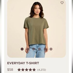 Olive XXL Nuuds Everyday T-Shirt